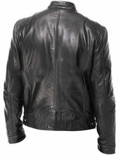 PU Leather Jacket Slim Leather Jacket - HappyHomer