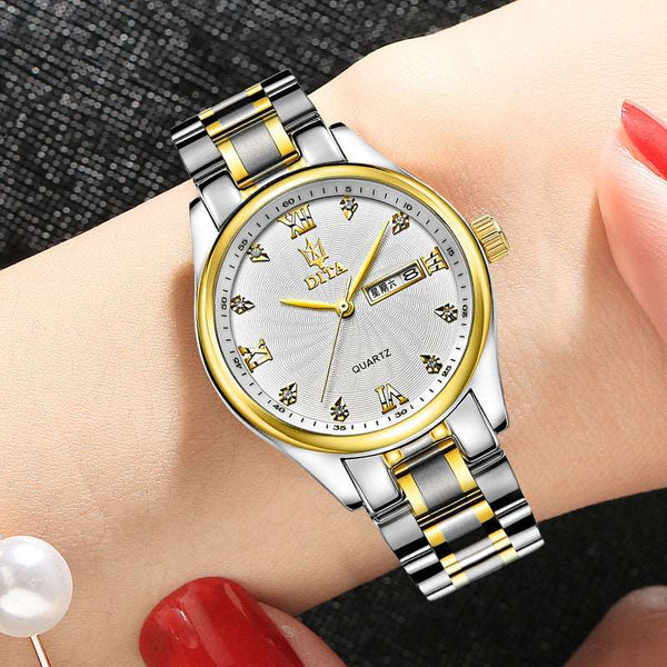 A Pair Of Watches Men's and Women's Watches