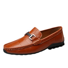 Newest Men Shoes Leather Genuine Casual Loafers Men - HappyHomer