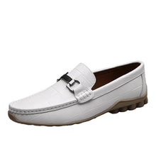 Newest Men Shoes Leather Genuine Casual Loafers Men - HappyHomer