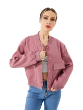 Women's Lightweight Bomber Jacket - HappyHomer