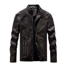 Men Leather Jacket Winter And Autumn Motorcycle