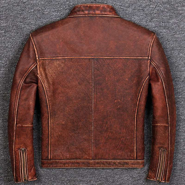 First Layer Cowhide Leather, Pure Leather Jacket