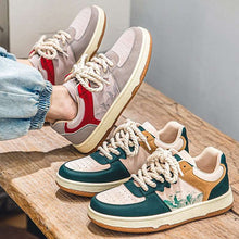 Lace-up Casual Shoes Men Soft  Flats Sneakers