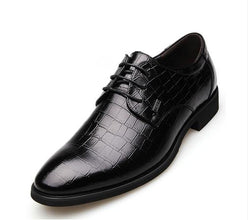 Genuine Leather Men Dress Shoes - HappyHomer