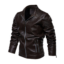 Men Leather Jacket Winter And Autumn Motorcycle