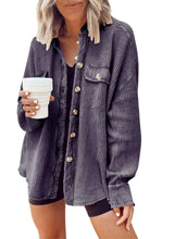 Button Shirt Jacket Women Fashion Jacket