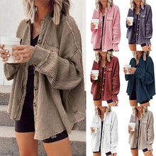 Button Shirt Jacket Women Fashion Jacket