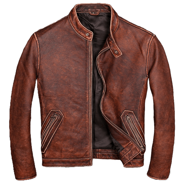 First Layer Cowhide Leather, Pure Leather Jacket