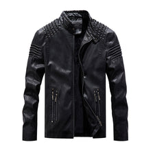 Men Leather Jacket Winter And Autumn Motorcycle