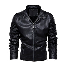 Men Leather Jacket Winter And Autumn Motorcycle