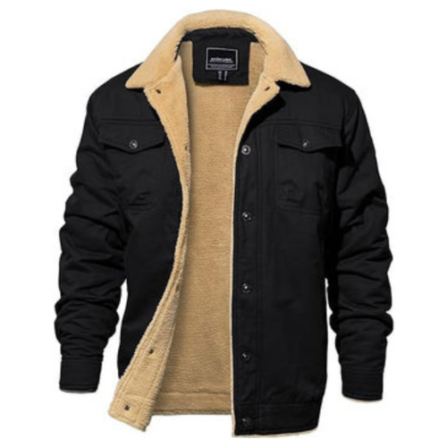 Men's Military Jacket Tactical Warm Fleece Winter