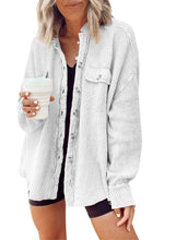 Button Shirt Jacket Women Fashion Jacket